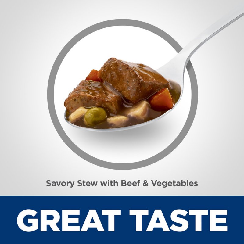 Hill's® Science Diet® Savory Stew Adult Wet Dog Food - Beef & Vegetable, 12.8 oz - Image 3