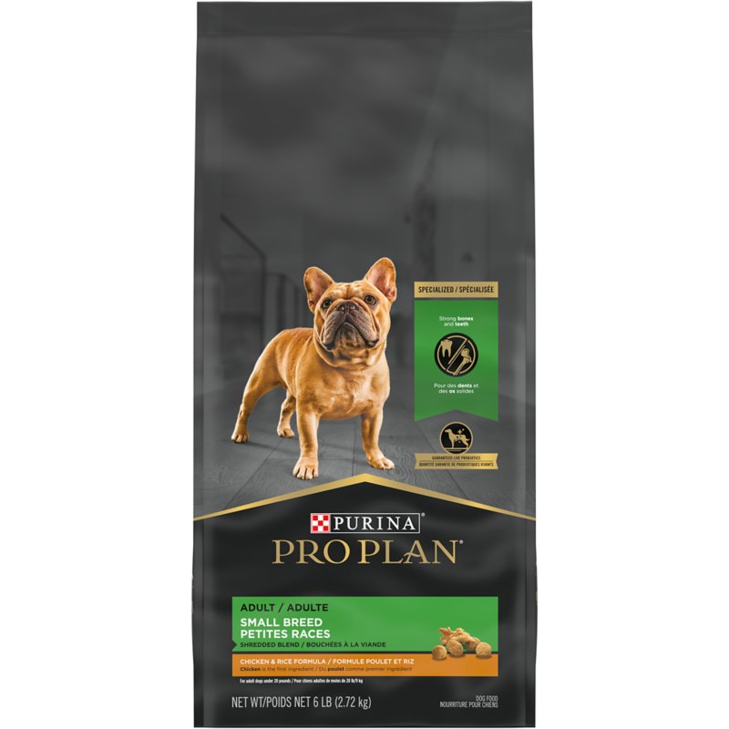 Purina Pro Plan Specialized Shredded Blend Small Breed Adult Dog Dry Food - Chicken & Rice - Image 7