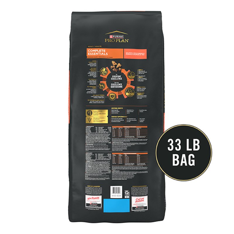 Purina Pro Plan Complete Essentials Shredded Blend Adult Dry Dog Food - Salmon & Rice - Image 2