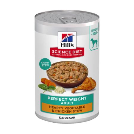 Hill's® Science Diet® Perfect Weight Adult Wet Dog Food - Vegetable & Chicken Stew, 12.5 oz