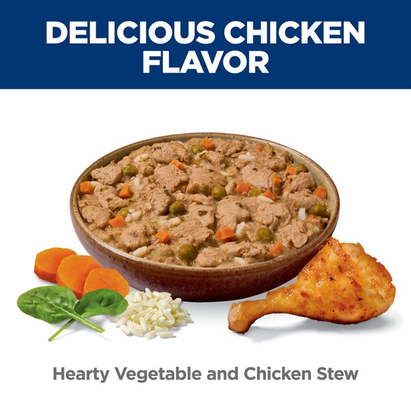 Hill's® Science Diet® Perfect Weight Adult Wet Dog Food - Vegetable & Chicken Stew, 12.5 oz - Image 5