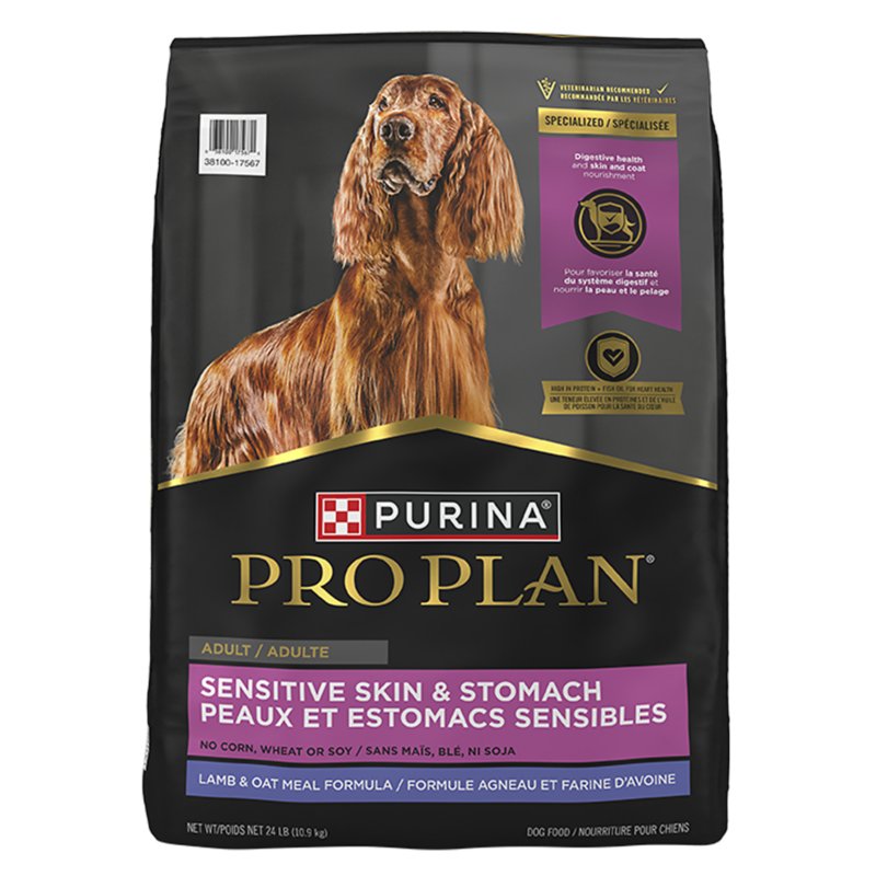 Purina® Pro Plan Sensitive Skin & Stomach Adult Dry Dog Food - Lamb & Oat Meal, No Corn, Wheat Soy - Image 7