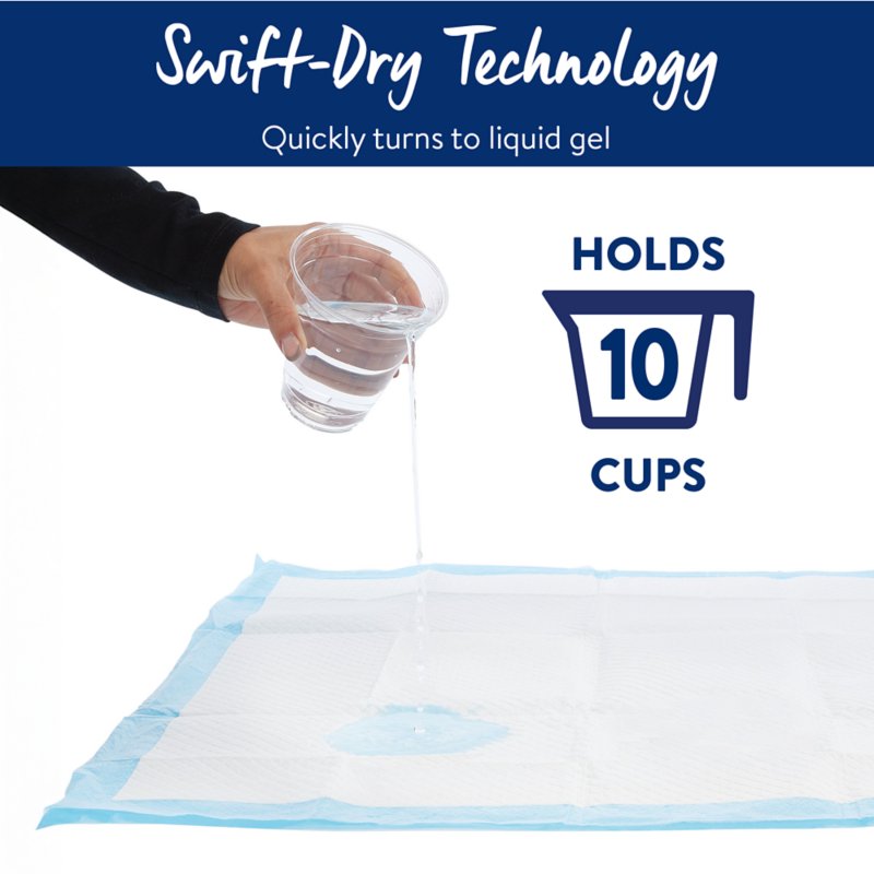 Top Paw® X-Large Premium Dog and Puppy Pee Pads, Potty Training, 28" x 34", Unscented, 150 Count - Image 4