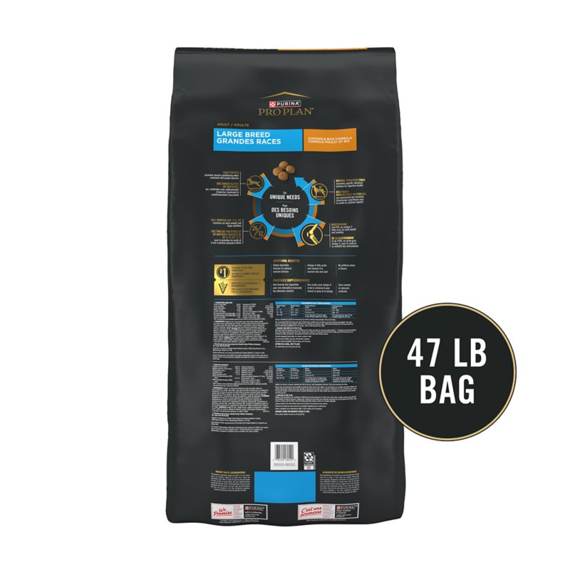 Purina® Pro Plan Large Breed Adult Dry Dog Food - Chicken & Rice - Image 2
