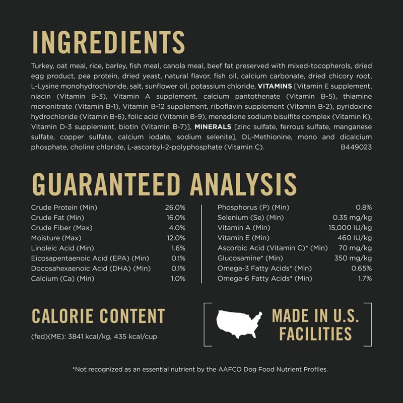 Purina Pro Plan Sensitive Skin & Stomach Adult Dry Dog Food - Turkey & Oat Meal - Image 6