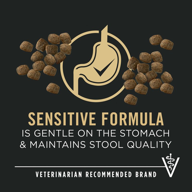 Purina Pro Plan Sensitive Skin & Stomach Senior 7+ Dry Dog Food - Salmon & Rice - Image 3