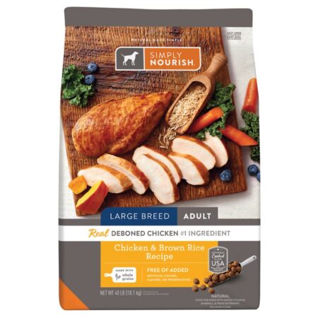 Simply Nourish® Original Large Breed Adult Dry Dog Food - Chicken & Brown Rice