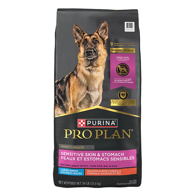 Purina Pro Plan Sensitive Skin & Stomach Large Breed Adult Dry Dog Food - Salmon & Rice - Image 7
