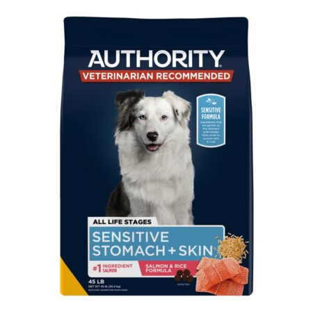 Authority® Sensitive Stomach & Skin All Life Stages Dry Dog Food - Salmon & Rice