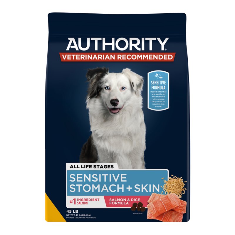 Authority® Sensitive Stomach & Skin All Life Stages Dry Dog Food - Salmon & Rice