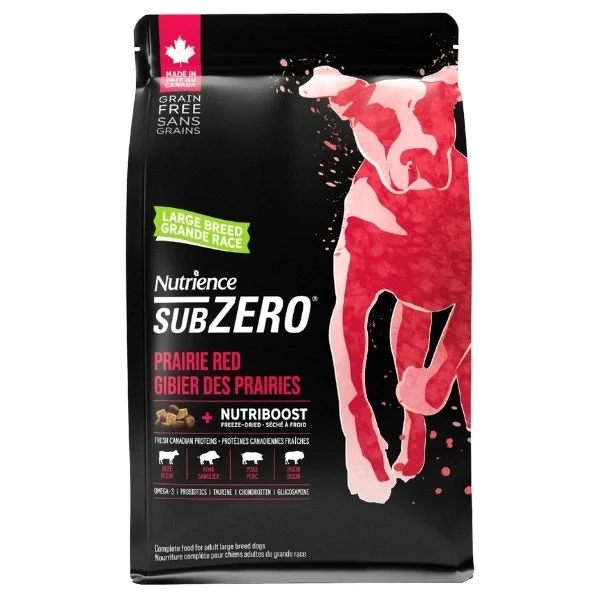 Nutrience SubZero High Protein Large Breed Dog Food - Prairie Red