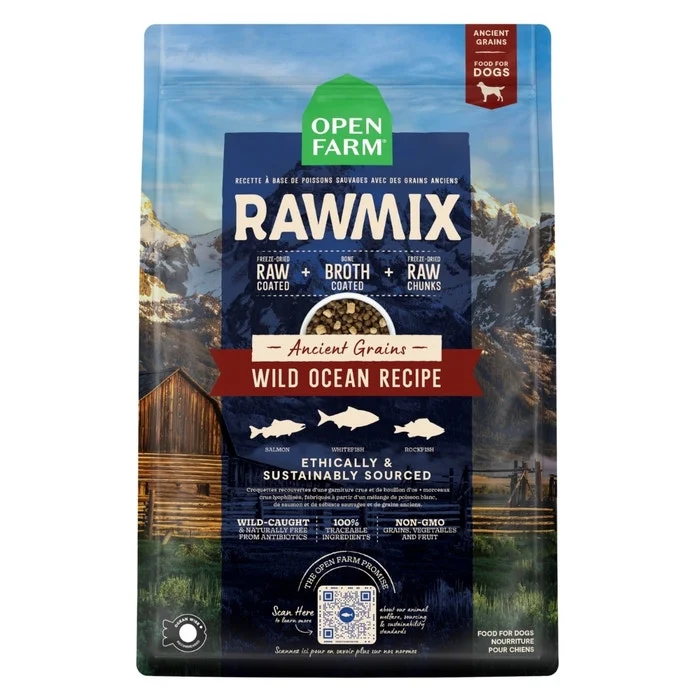 Open Farm RawMix Ancient Grains Dry Dog Food - Wild Ocean Recipe