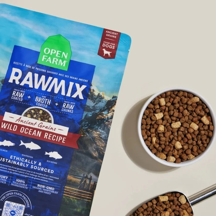 Open Farm RawMix Ancient Grains Dry Dog Food - Wild Ocean Recipe - Image 4
