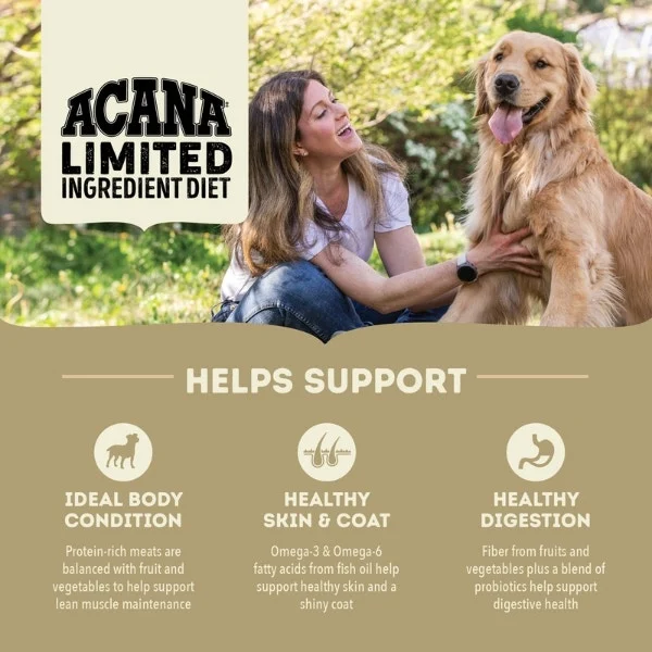 Acana Singles Limited Ingredient Diet Dry Dog Food - Duck with Pear Recipe - Image 4
