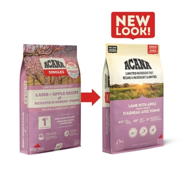 Acana Singles Limited Ingredient Diet Dry Dog Food - Lamb with Apple Recipe - Image 5
