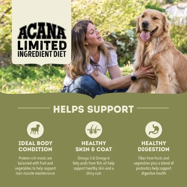 Acana Singles Limited Ingredient Diet Dry Dog Food - Pork with Squash Recipe - Image 4
