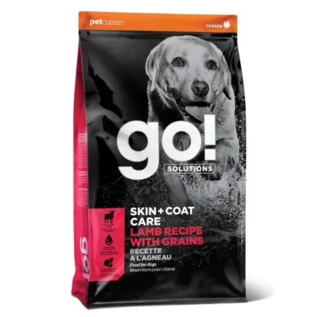 Go! Solutions Skin + Coat Care Dry Food for Dogs - Lamb Recipe with Grains