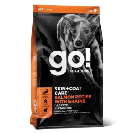 Go! Solutions Skin + Coat Care Dry Food for Dogs - Salmon Recipe with Grains