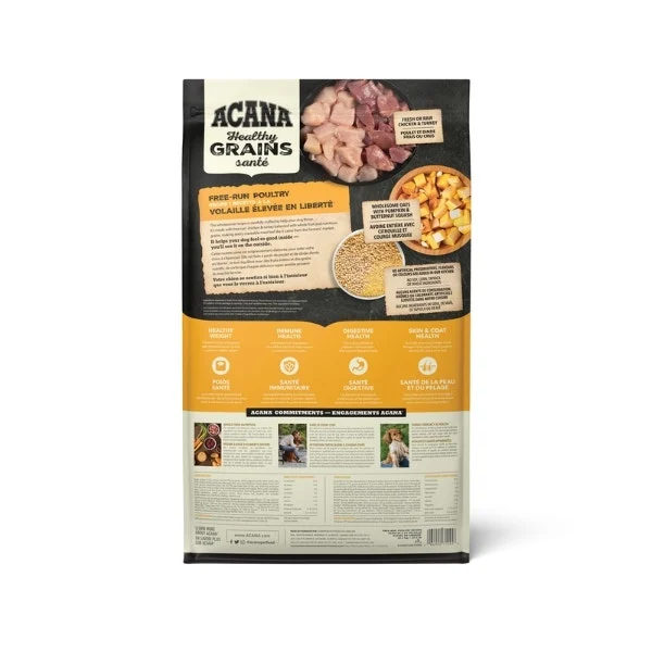 Acana Healthy Grains Dry Dog Food - Free-Run Poultry Recipe - Image 2