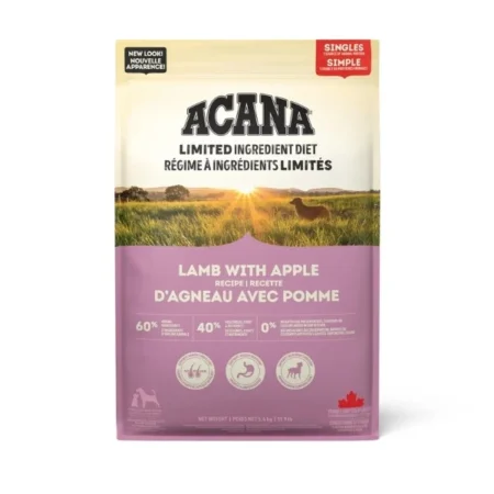 Acana Singles Limited Ingredient Diet Dry Dog Food - Lamb with Apple Recipe