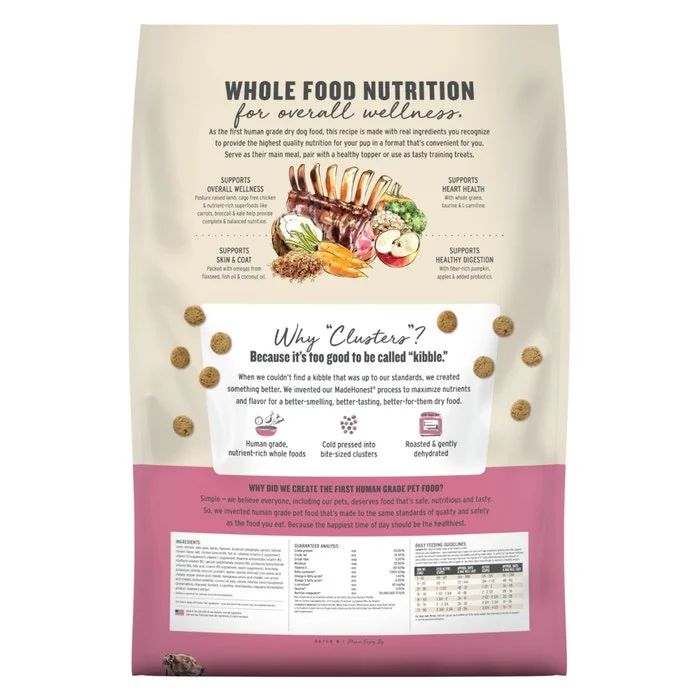 The Honest Kitchen Whole Food Whole Grain Clusters for Dogs - Lamb & Superfoods Recipe - Image 2