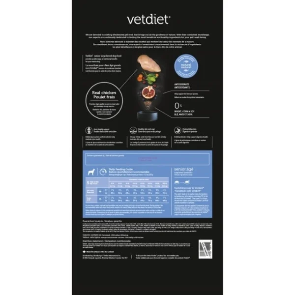 Vetdiet Dry Food for Senior Dogs - Large Breeds - Image 2