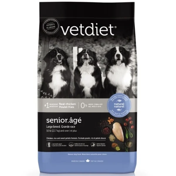 Vetdiet Dry Food for Senior Dogs - Large Breeds